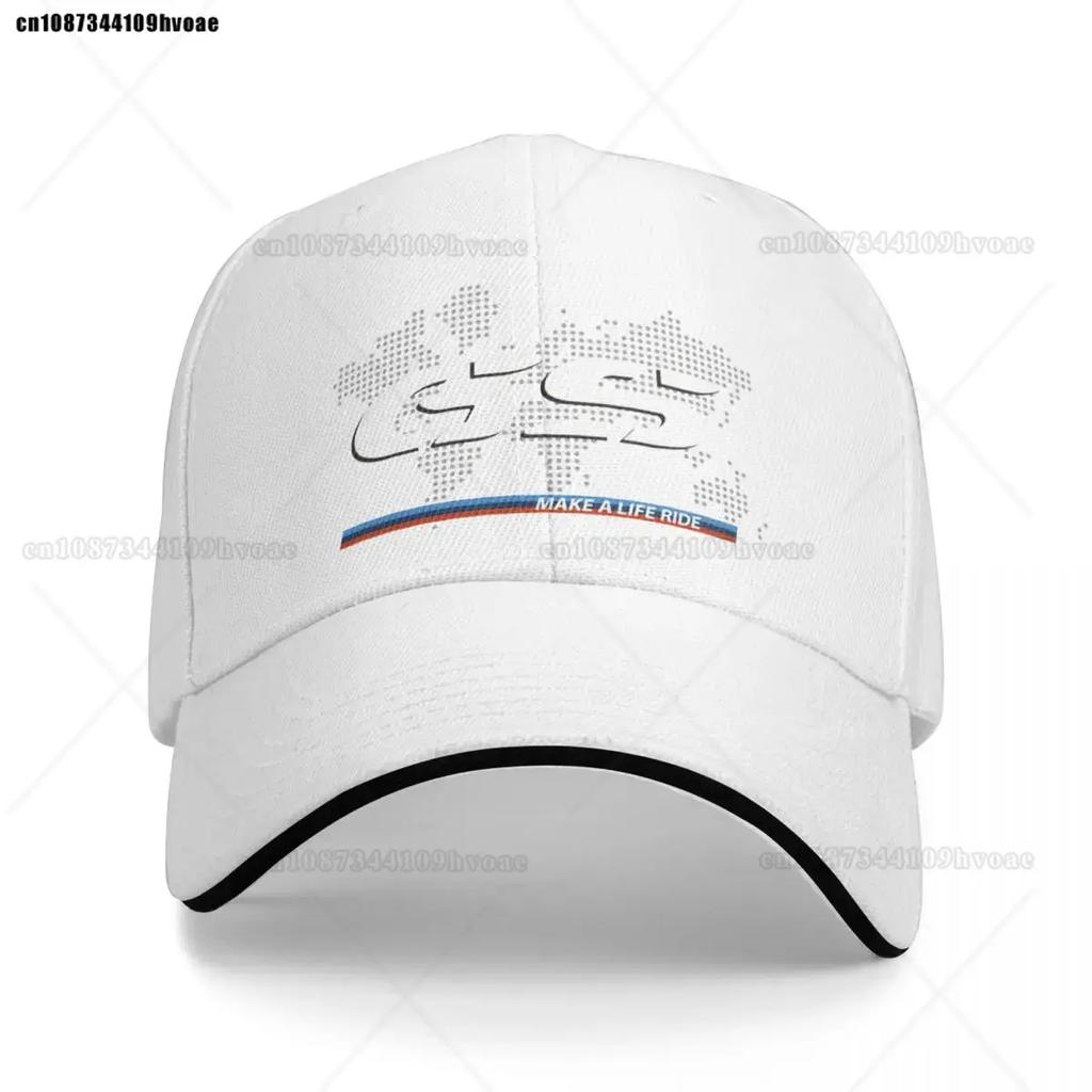 Motorcycle GS World Map Racing Baseball Cap Outfits Motocross Hat Motor Cross Enduro Race Trucker Hats Adjustable Fit