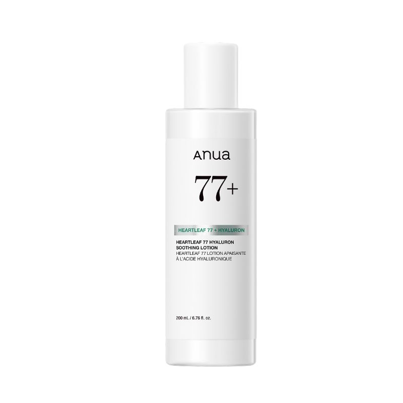 ANUA Heartleaf 77 Hyaluronic Soothing Hydrating Lotion Moisture Calming Emulsion 200ml