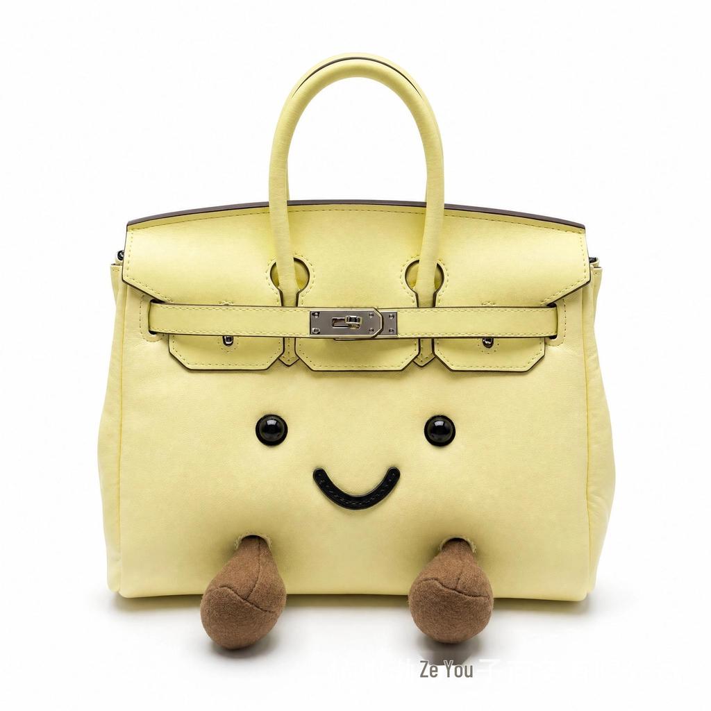 Jllycat Cute Fluffy Platinum Doll Crossbody Elf Handbag