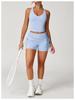 Women's Racerback Quick-Dry Yoga Vest - Bare Feel Shaping for Running & Fitness