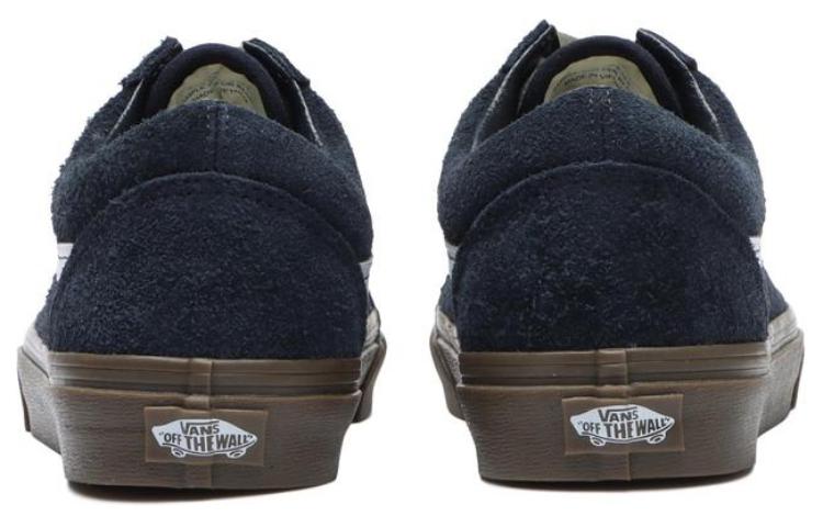 Old Skool Vans 'Hairy Suede - Dark Navy' VN0005UADNV