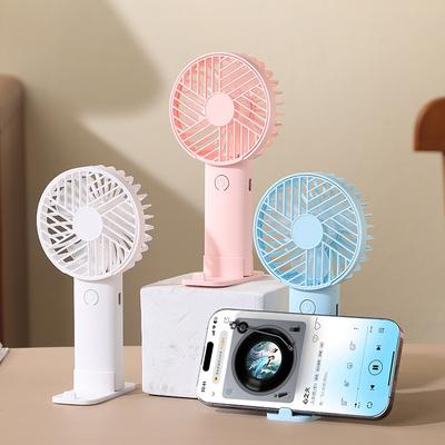 Handheld Small Charging Fan Silent Office Desktop Mini Portable Small Fan Souvenir Gift Event Gift