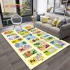 Alphabet ABC Early Education Cartoon Children Crawling Carpet Rug for Bedroom Living Room Sofa Decoration,Large Decor Floor Mat