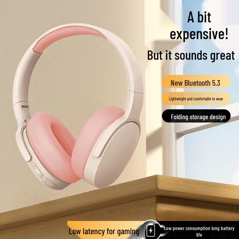 Heavy Bass Wireless Over-Ear Gaming Headphones P2961 with High Sound Quality for Mobile, Gaming & Music