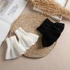 1 Pair Oversleeve Detachable Sleeves for Woman Black/White Elastic Comfortable Sleeve Autumn Spring Warm Sleeves White Black New