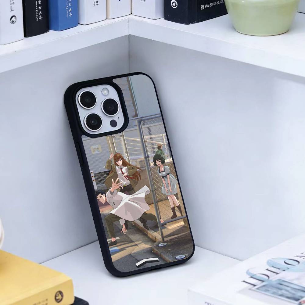 

A-Okabe Rintaro STEINS DATE Phone Case For iPhone 17,16,15,14,13,Pro,Max,Plus,Magnetic For Magsafe Wireless Charging iPhone12