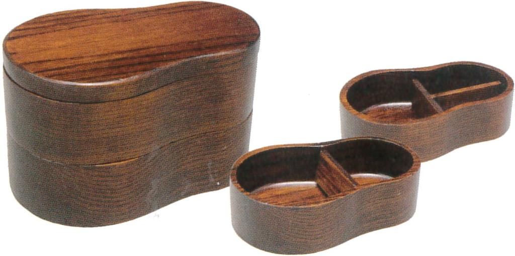Ase Shinzo Bento Hisago Box, Hollowed-Out Bento, (F1601)