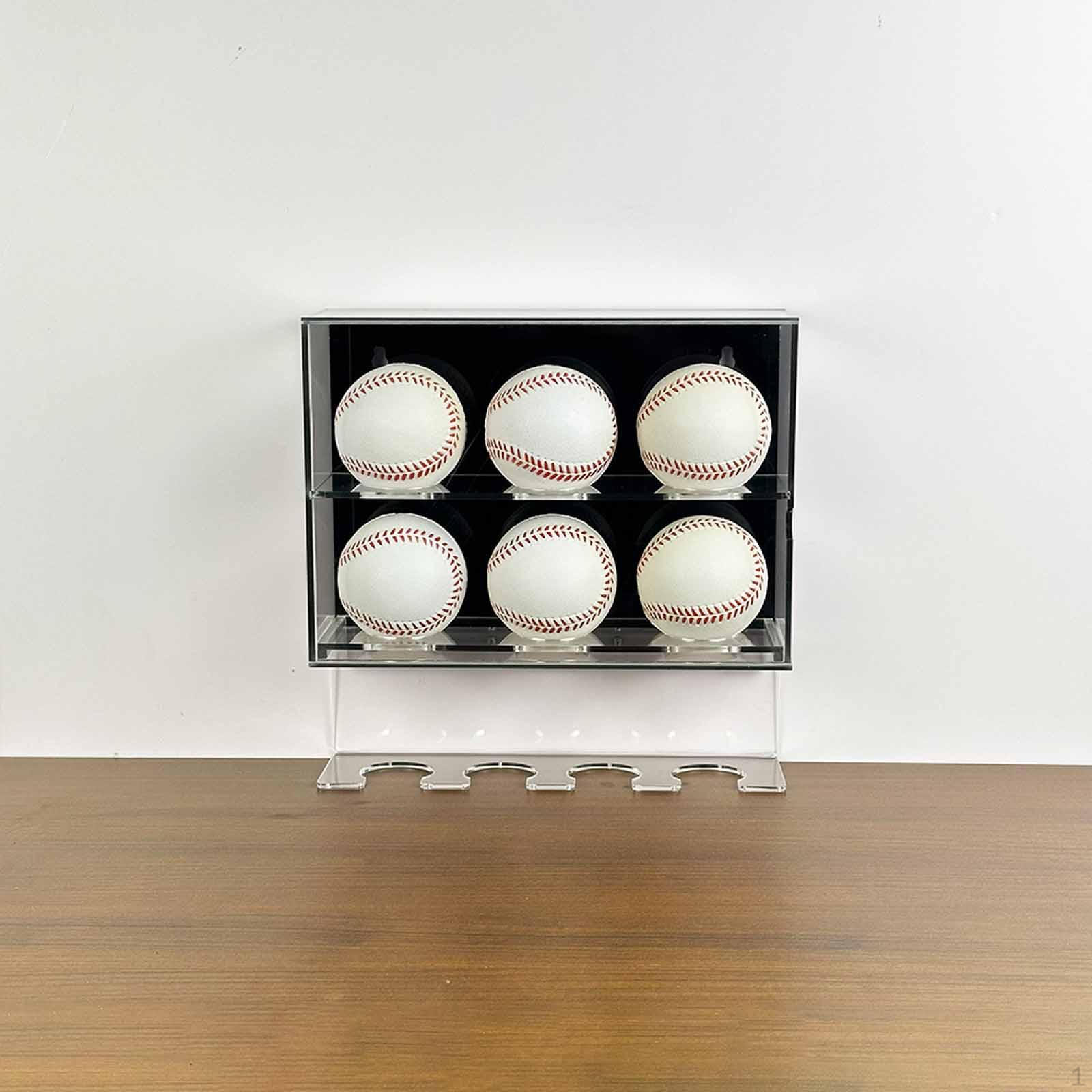 

Acrylic Baseball Display Case Holder Adults Versatile Compact Bedroom Sports