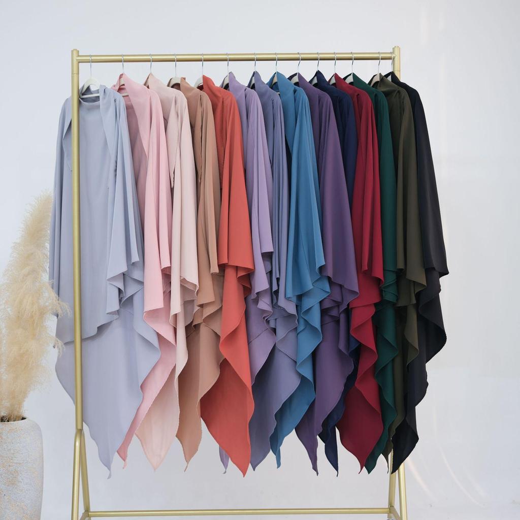 Loriya Enfärgad Huvudduk, Mellanöstern Dubai Turkiet Stil HJ901