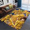 Saint Seiya Anime Carpet Rug for Living Room Bedroom Home Sofa Decoration,Kids Play Non-slip Floor Mat