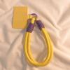Mobile Phone Lanyard Hanging Decoration Can Be Carried Twist Rope Anti-Loss Pendant  Strong Wrist Short Straps