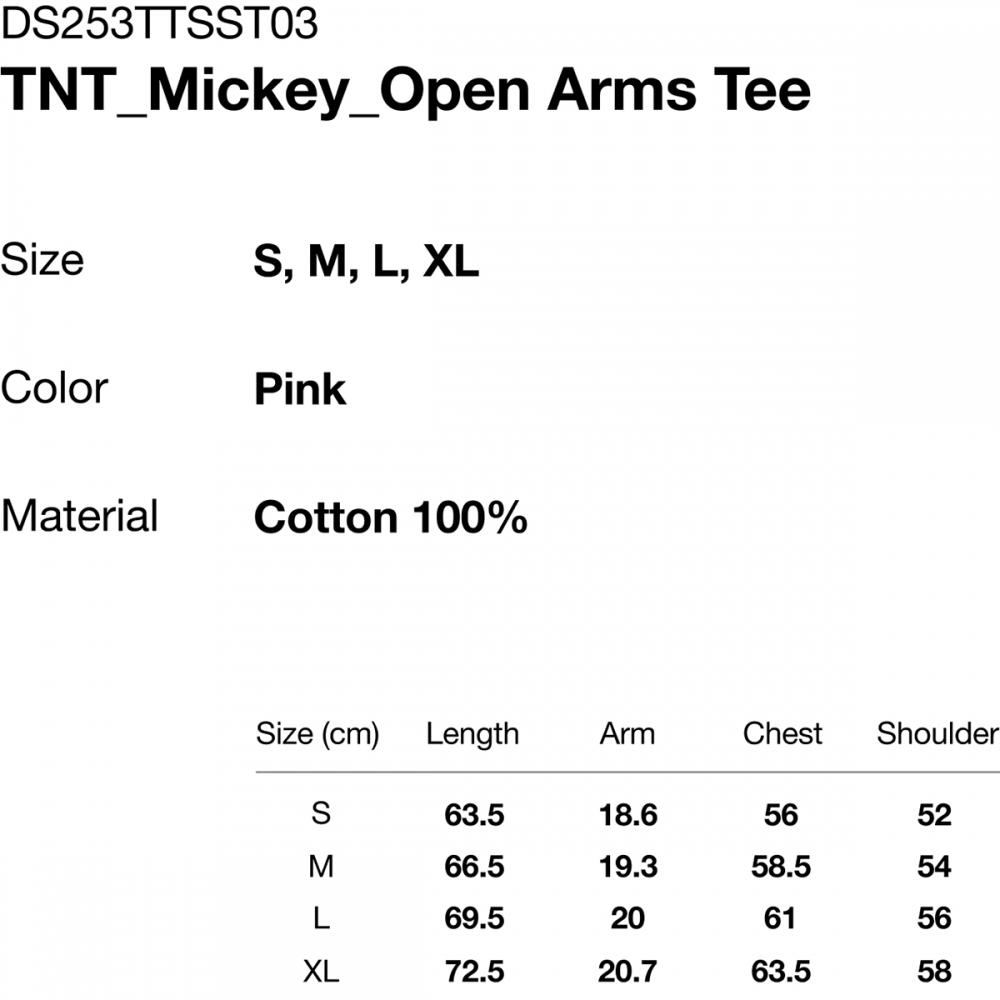 Thisisneverthat Tnt Mickey Open Arms Tee Ds253ttsst03