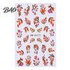 Maple Leaf Nail Stickers Autumn Art Stickers, Waterproof Fall Leaves Pattern Manicure Decals, Self-Adhesive for Women and Girls Theme Accessories