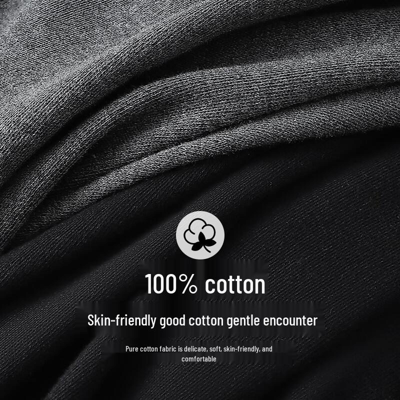 Langsha Men's Plus Size Thin Cotton Thermal Long Johns