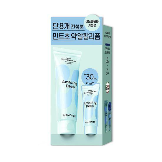 Mamonde Amazing Deep Mint Cleansing Foam 120ml Special Offer (+30ml)