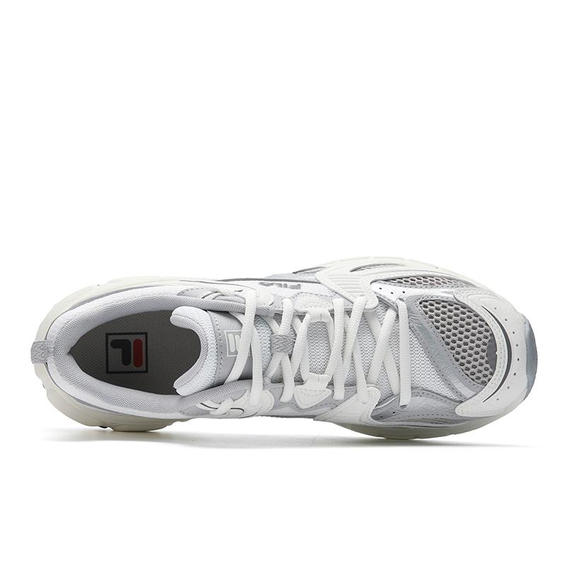 FILA MATTRUN Chunky Sneakers Men's Low top Star White/Dove Gray F12M622136FSD