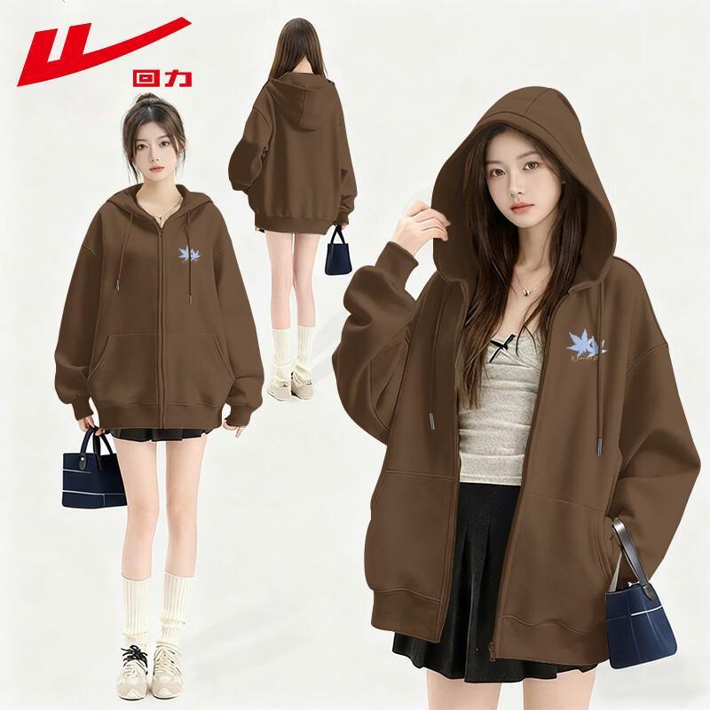 Warrior Women's Casual Hooded Zip-Up Sweatshirt