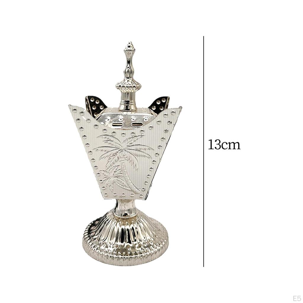 Electric Incense Burner Middle Eastern Style EU 220V Plug Ornament Golden