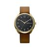 MASTER WORKS Quattro 003 MW06YB-ECLBO8 Men's Watch, Made In Japan, Quartz Movement, 39mm, Leather Strap