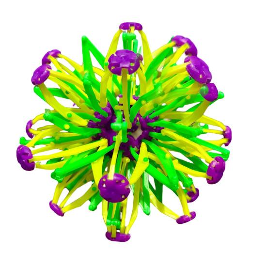 

Expandable Breathing Ball Anxiety Stress Relief Colorful Expanding Ball Toy Toddlers Boys Girls Collapsible Sphere Sensory Fidget Toy
