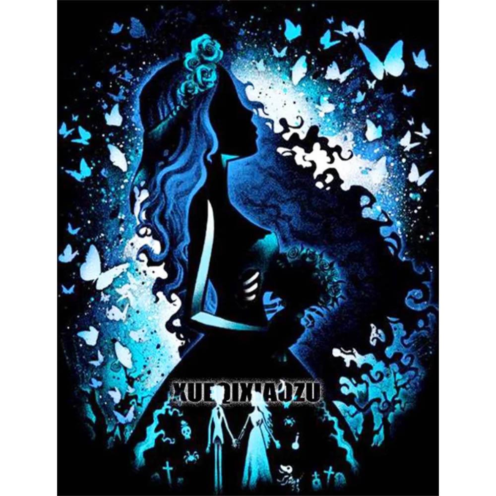 Stitch Diamond Painting Disney Prinzessin 5D DIY Vollrund_Quadrat Mosaik Stickerei Kinderzimmer Dekoration Handgemachtes Geschenk