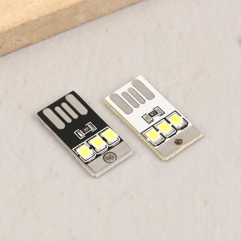 10Pcs Book Light Mini Night Lighting 2835 Smd Bulb 5V 0.2W Led Usb Light For Computer Mobile Power Supply Chip Led Nightlight