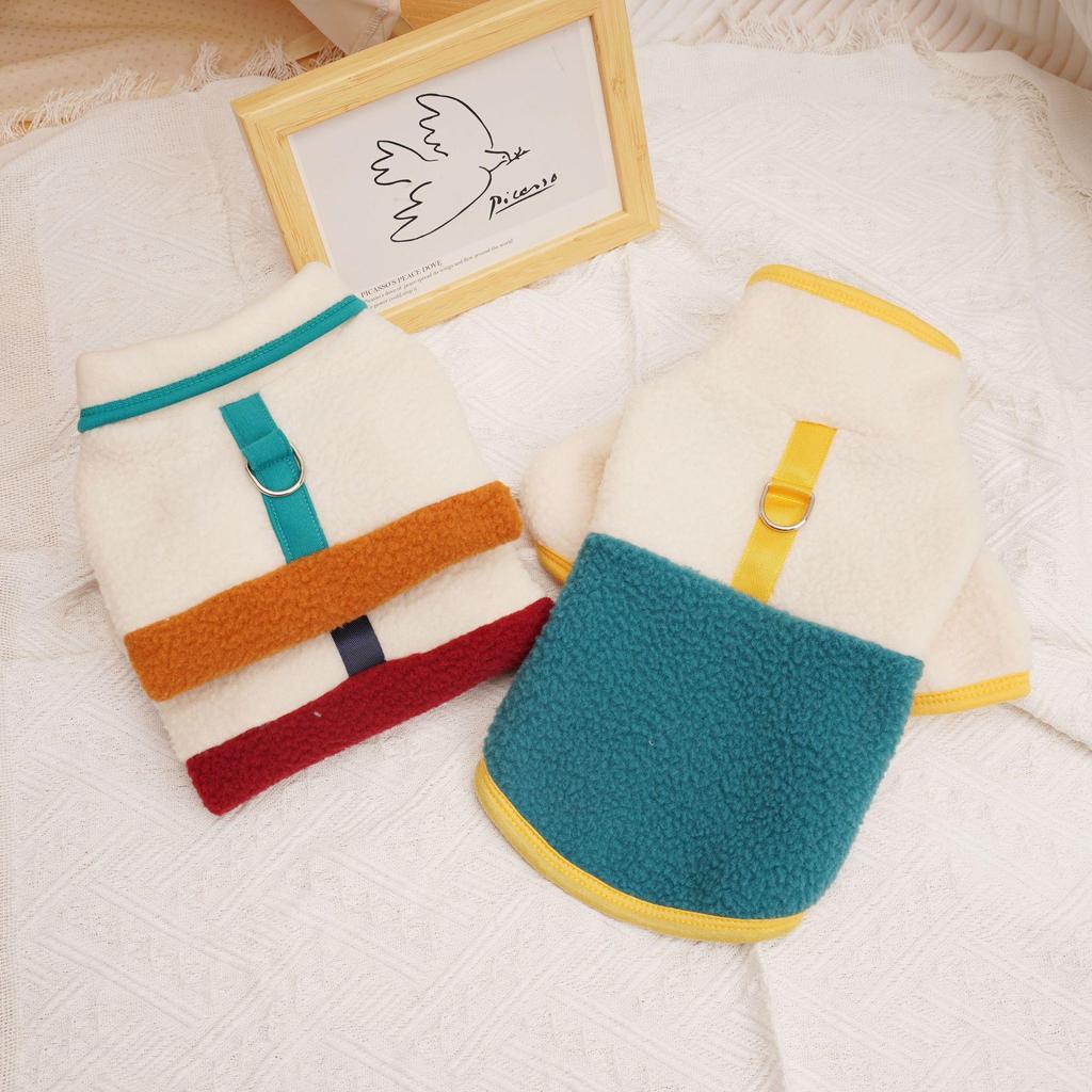 Kitten & Puppy Lamb Fleece Sweatshirt for Small Dogs - Autumn/Winter Wear