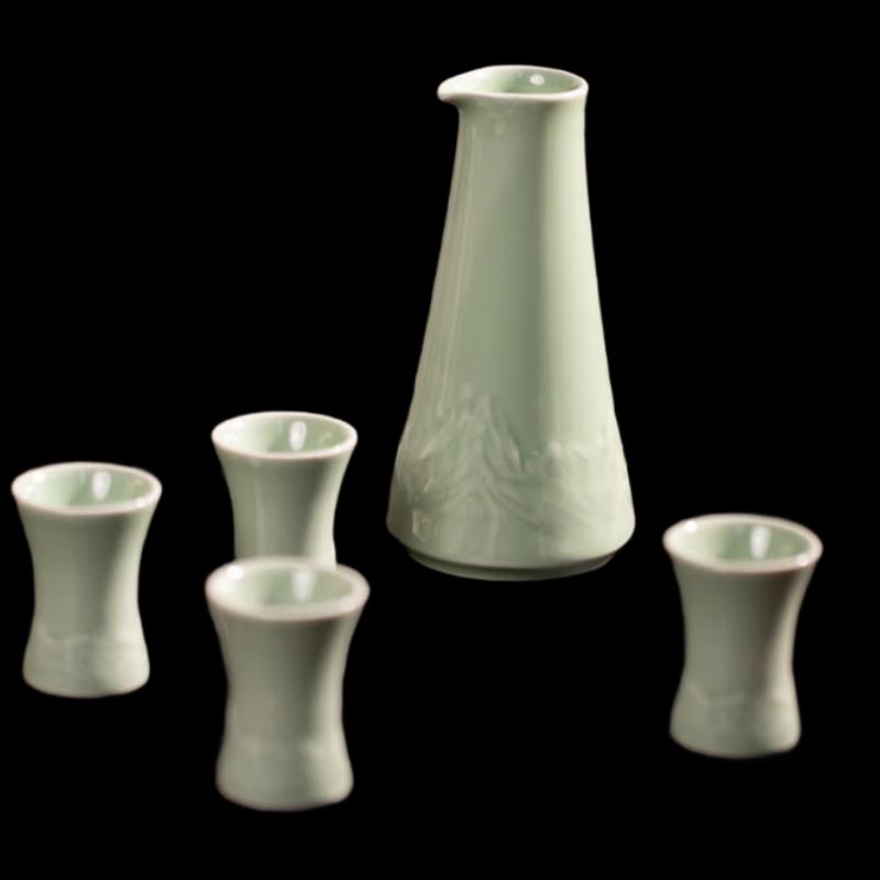 Verbotene Stadt 'Tausend Li von Flüssen und Bergen' Keramik-Weinset