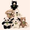 Cute Cute Little Animal Panda Rabbit Doll Plush Toy Cat Puppy Dog Doll Children'S Doll Doll