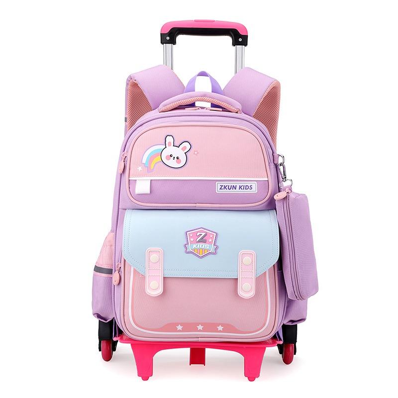 Rucsac cu role pentru școală Rucsac trolley ușor Rucsac pentru școala primară ZRY3163