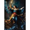 Nordic Religious Art Benevolent Portrait Of The Virgin Mary Archangel Canvas Painting Living Room Modern Aesthetics Home Decor