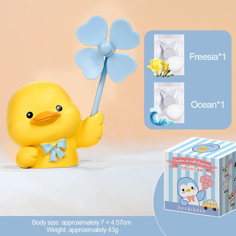 Cute Cartoon Air Freshener Car Air Outlet Decoration Perfume Conditioning Animal Style Air Vent Perfume Refill Auto Accessories