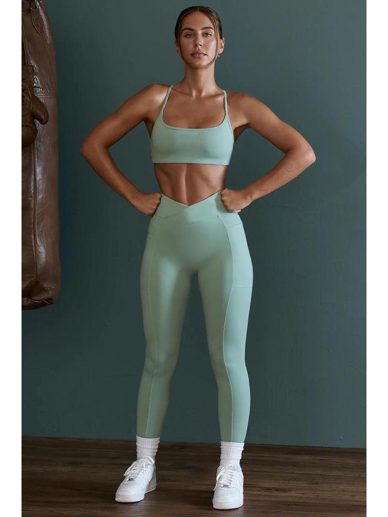 European & American Lulu Nude Feel Sports Bra: Shockproof, Beautiful Back Yoga Fitness Top for Women