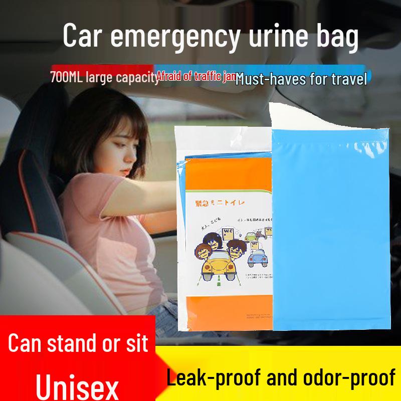 Women's Disposable Urine Bag & Urinal for Car Travel