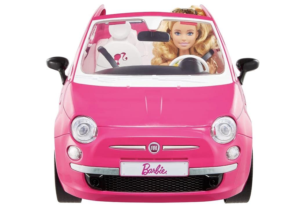 barbie Fiat 500 and Accessories 3 and GXR57 [Dress-up Doll/Vehicle] [Doll Included] [Ages Up]