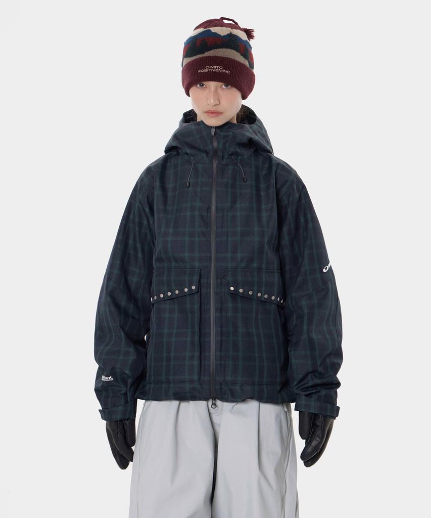 DIMITO Stud 2L Jacket Deep Check