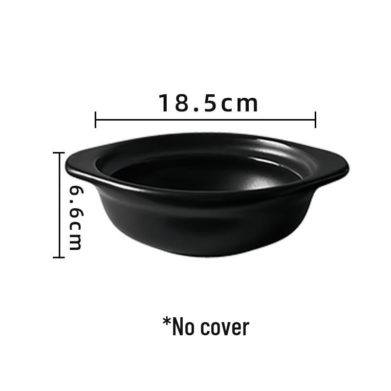 Shengye Black Ceramic Clay Pot