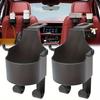 1PC Multifunctional Car Seat Rear Hook with Built-in Cup Holder - Essential Car Interior Finishing Accessories