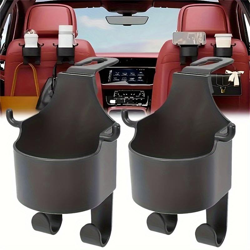 1PC Multifunctional Car Seat Rear Hook with Built-in Cup Holder - Essential Car Interior Finishing Accessories