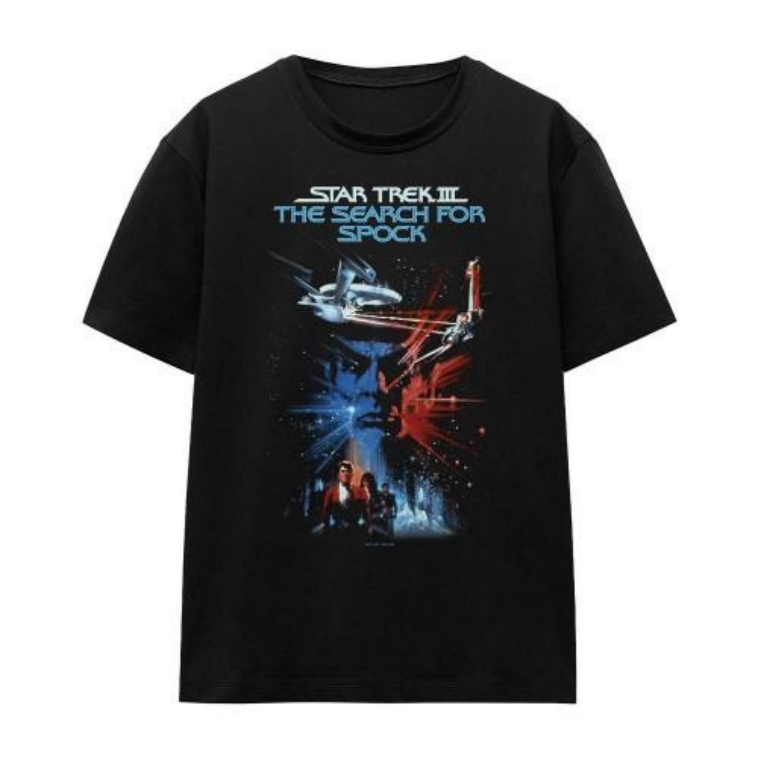 STAR TREK Unisex Adult Search for Spock T-Shirt S чёрный
