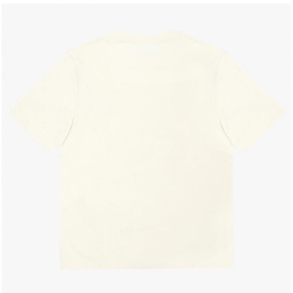 Maison KiTsune Men Double Fox Head PaTch ShorT Sleeve T shirT Om011cfkj7025 P702