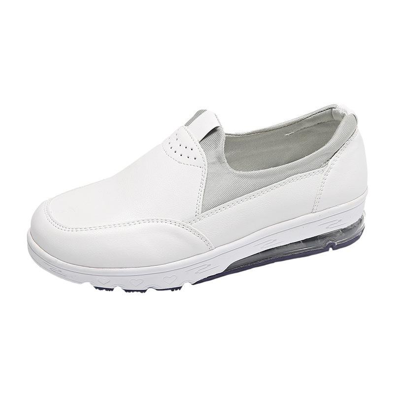 Nurse shoes women's autumn and winter air cushion soft sole breathable not tired feet platform white shoes beauty salon medical work shoes spot