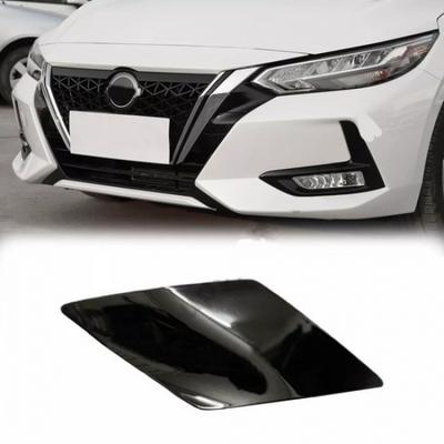 Glossy Black Front Bumper Tow Hook Hole Eye Cover Cap For Nissan Sentra -23