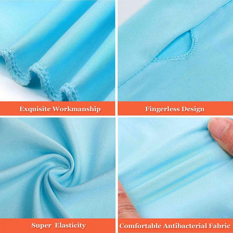 Pár chladivých návleků na paže pro dámy v létě, ochrana proti slunci, UV ochrana s otvorem pro prsty na golf, řízení auta, jízdu na koni, rybaření