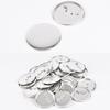 50Set 25-75Mm Metal Badge Pin Button Maker Parts Diy Blank Badge Button Parts For Art Crafts Making Iron-Base Badges Set