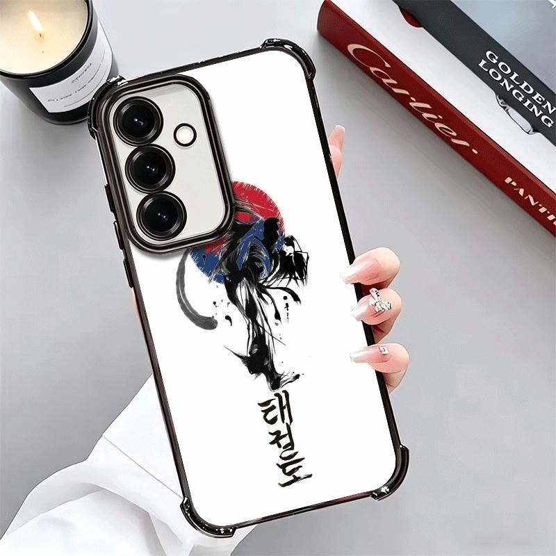 Taekwondo Kungfu Desgin Soft Phone Case For Samsung A17 A27 A07 A37 A57 A16 A56 A15 A55 A14 A54 A13 A53 A26 A36 A25 A35 A24 A34