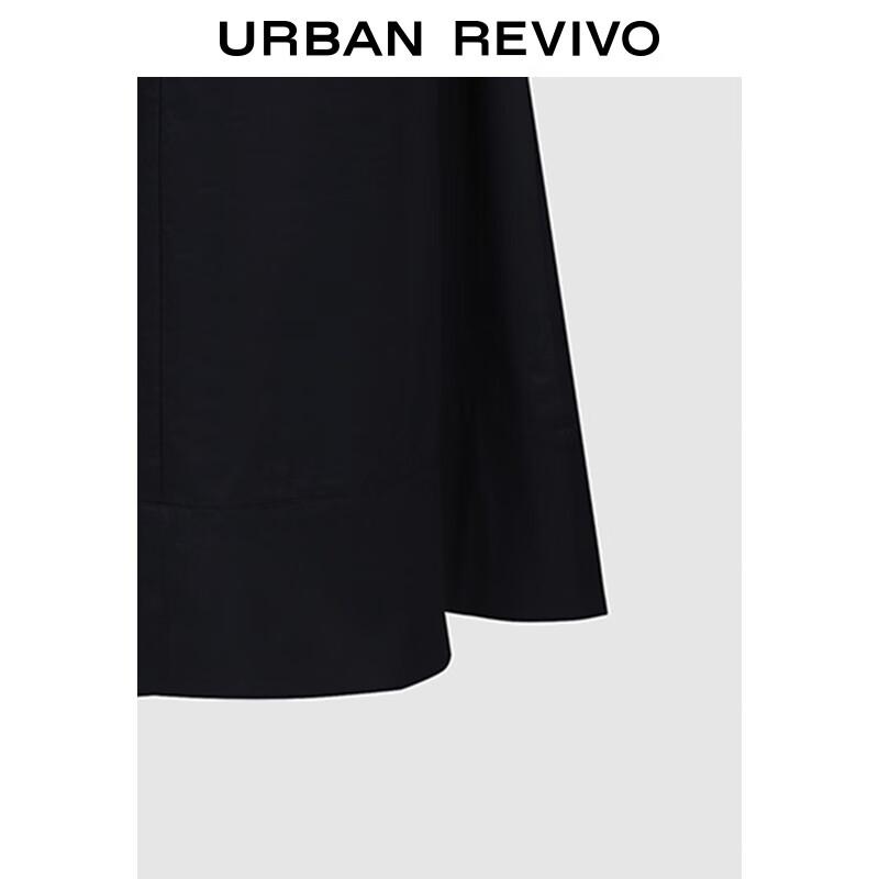 UR Women's V-Neck Pleated Short Sleeve Dress