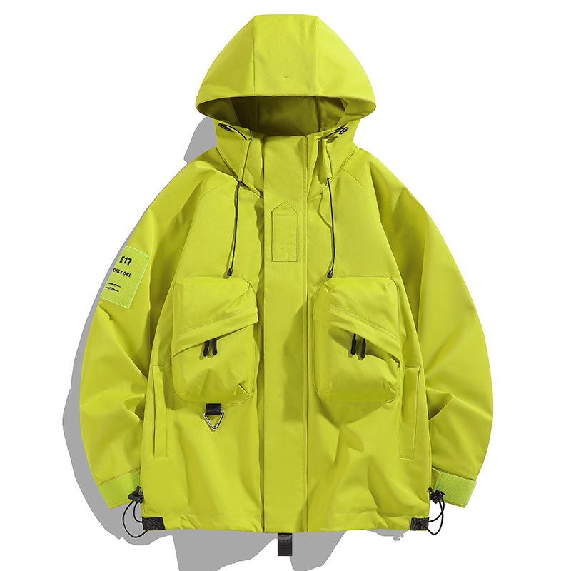 Men's Outdoor Workwear Style Jacket Jacket Large Size Men and Women Hooded Versatile Casual Jacket Men