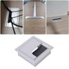 Practical Cable Entry Grommets Aluminum Alloy Materials for Enhances Desk Organization in Office Supplies and Home