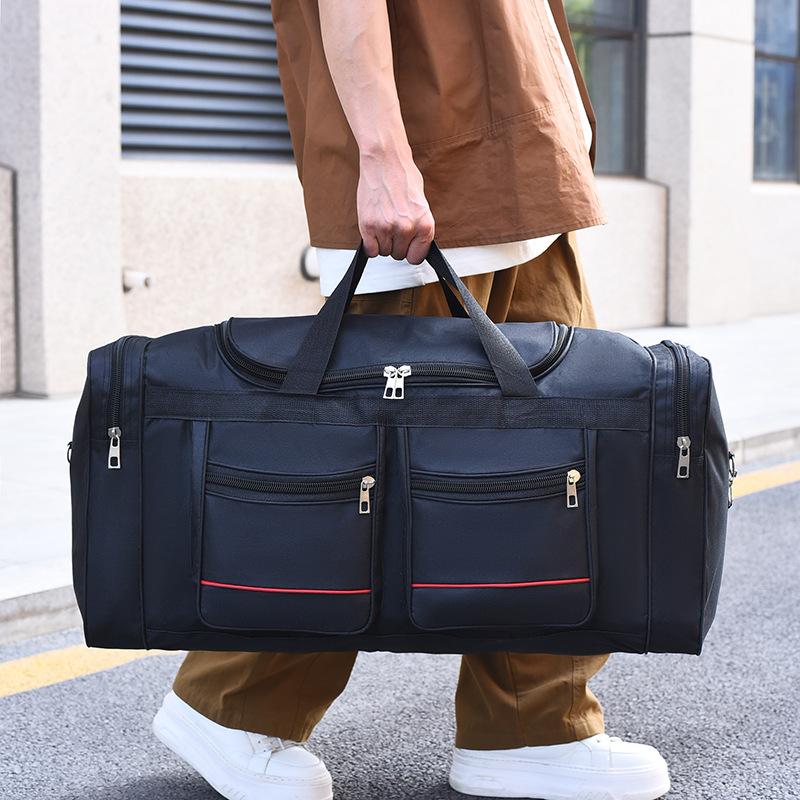 Extra Large Capacity Moving Luggage Bag Multi-functional Long and Short-distance Portable Travel Bag Multi-pocket Classified Storage Bag